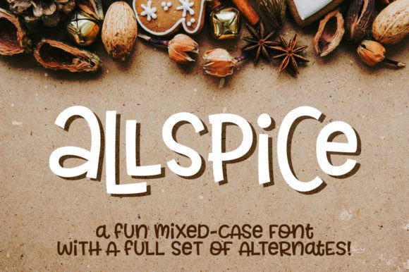Allspice: The Mixed-Case Font for Dynamic Designs