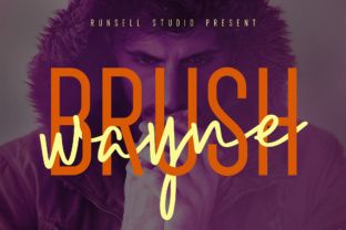 Brush Wayne Duo: Your New Favorite Creative Font Pairing