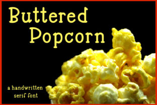 Buttered Popcorn: A Font That Brings Whimsy to Your Brand