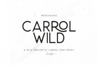 Carrol Wild: A Display Font for Authentic, Artful Design
