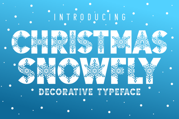 Christmas Snowfly: A Playful Touch for Winter Designs