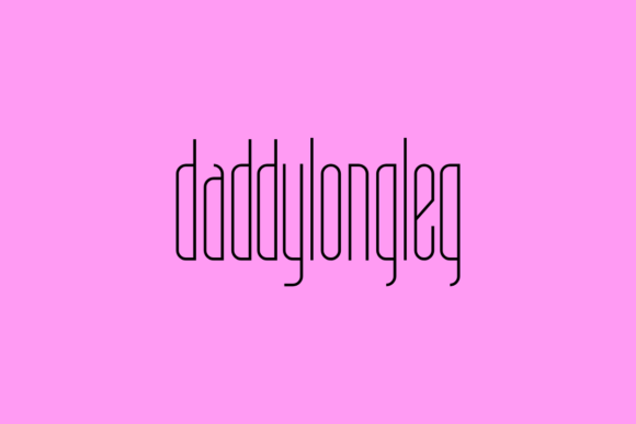 Daddy LongLegs: A Bold Sans Serif with Character