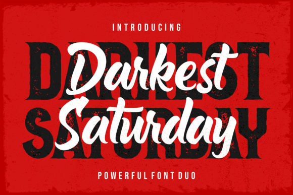 Darkest Saturday Duo: Vintage Soul Meets Raw Design