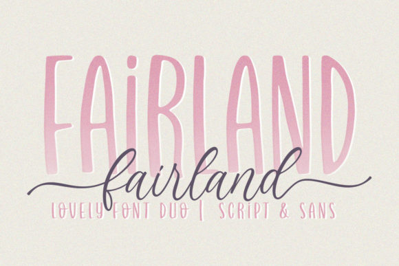 Fairland Duo: A Font That Balances Charm and Professionalism