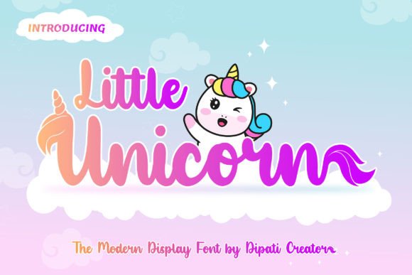 Little Unicorn: A Playful Font for Whimsical Branding