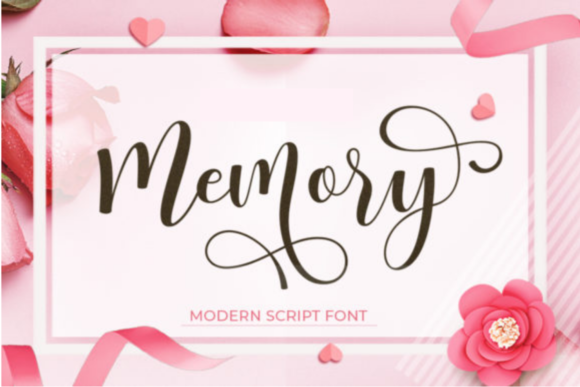 Memory Font: A Friendly Script for Authentic Designs