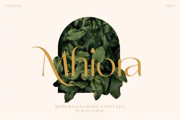 Mhiora: A Modern Sans Serif with a Classic Soul