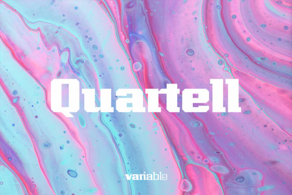 Quartell Variable: A Slab Serif for Modern Designers