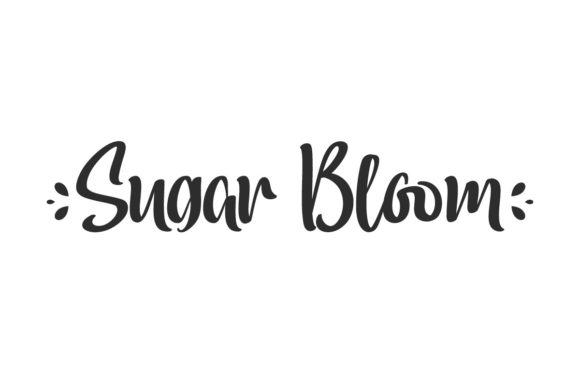 Sugar Bloom: A Handwritten Font That Feels Truly Original