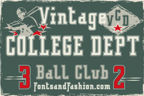Unlocking Athletic Charm with Vintage College Dept_Outline